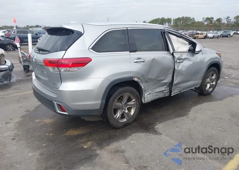 2017 Toyota Highlander Limited Platinum from USA, damaged, VIN 5TDYZRFH9HS221387